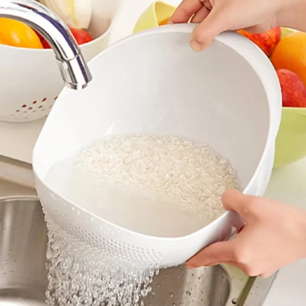 Silicone Colander Bowl Drain Basket - Image 9