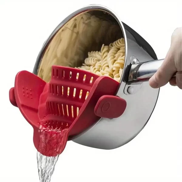 Attaching Adjustable Clip On Strainer For Pots Pans And Bowls - Image 12