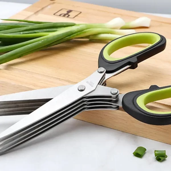 5 Blade Layer Scissor Kitchen Shears - Image 4