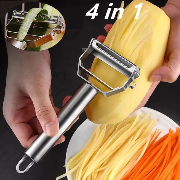 Multi-functional Kitchen Peeler Stainless Steel