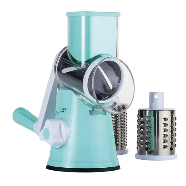 Produce Cutter & Slicer Machine With 3 Drum Attachments - Image 8