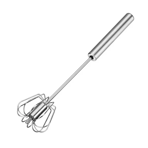 Stainless Steel Self-Spinning Mixer Whisk - Image 7