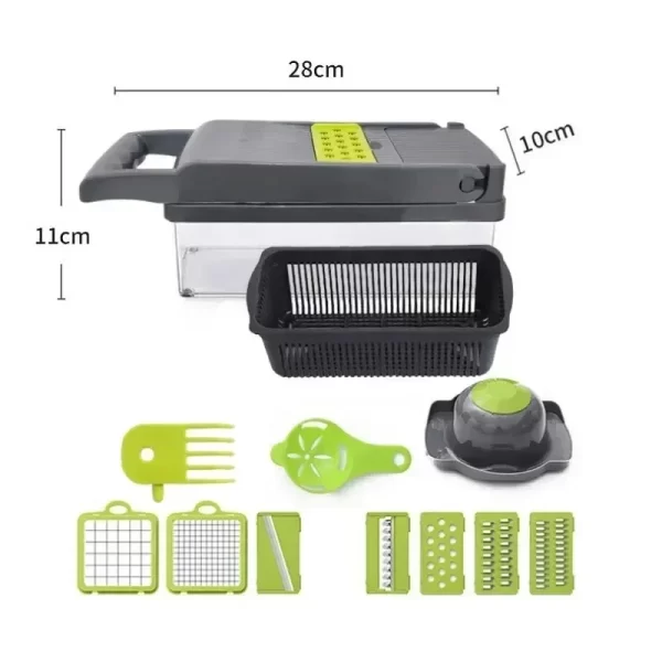 16 in 1 Multi-functional Vegetable Chopper and Slicer - Image 6