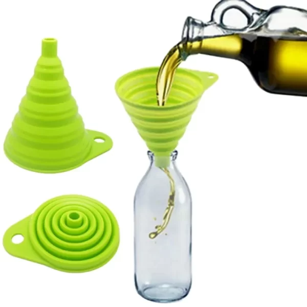 Mini Collapsible Silicone Funnel