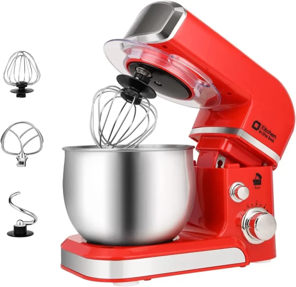 Kitchen in the Box Lightweight Stand Mixer 3.2Qt 6 Speed - Image 8