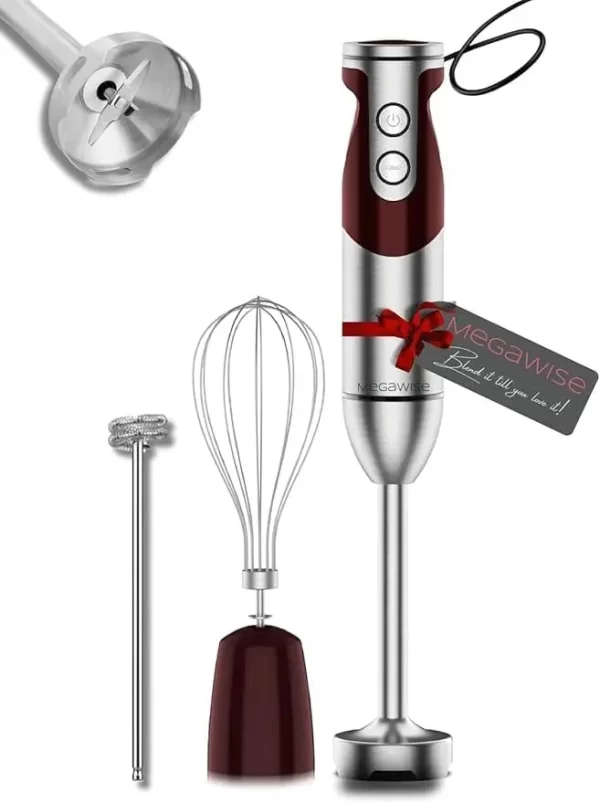 MegaWise Pro Titanium Reinforced 5-in-1 Immersion Hand Blender - Image 7