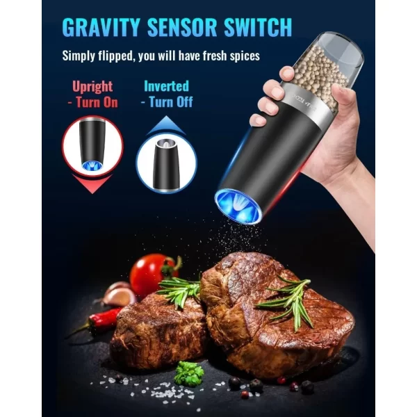 Gravity Electric Pepper and Salt Grinder - Image 2