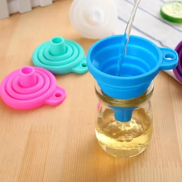 Mini Collapsible Silicone Funnel - Image 2