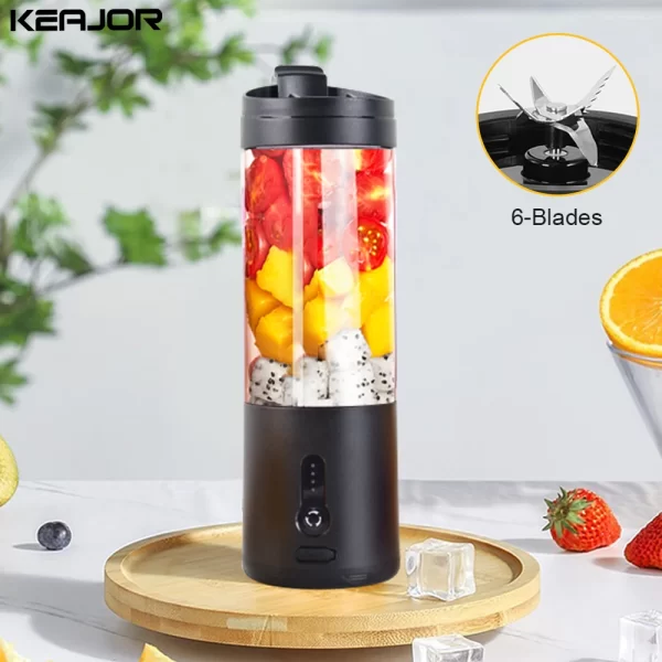 Mini Portable Electric Blender USB-C Rechargeable