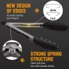 Silicone Kitchen Tongs Anti Scratch Non-Stick - Image 4